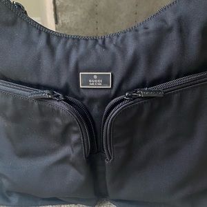 Gucci black label hobo